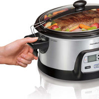 Hamilton Beach - 6 QT FlexCook Stay Or Go Slow Cooker - 33861