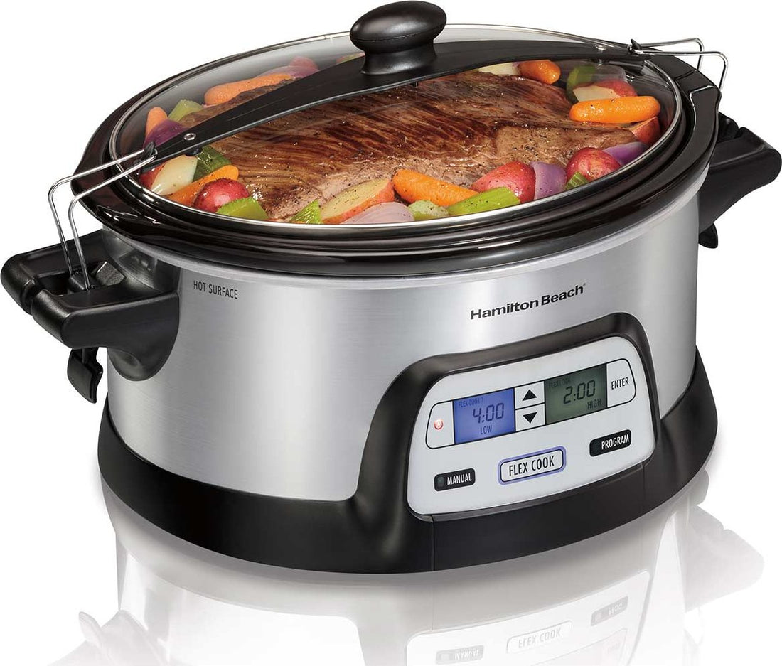 Hamilton Beach - 6 QT FlexCook Stay Or Go Slow Cooker - 33861