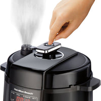 Hamilton Beach - 6 QT Multi Function Pressure Cooker Black - 34501C
