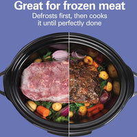 Hamilton Beach - 6 Quart Programmable Defrost Slow Cooker - 33768