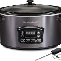Hamilton Beach - 6 Quart Programmable Defrost Slow Cooker - 33768