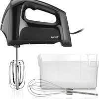 Hamilton Beach - 6 Speed Black Hand Mixer with Quick Burst™ and Snap-On Case - 62690F
