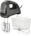 Hamilton Beach - 6 Speed Black Hand Mixer with Quick Burst™ and Snap-On Case - 62690F