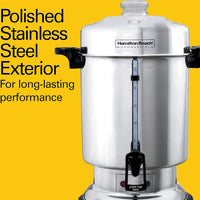 Hamilton Beach - 60 Cup Commercial Stainless Steel Coffee Urn - D50065R