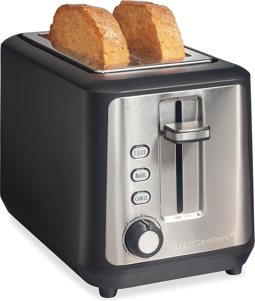 Hamilton Beach - 6.5” Slots 2 Slice Toaster with Sure-Toast Technology - 22996