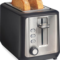 Hamilton Beach - 6.5” Slots 2 Slice Toaster with Sure-Toast Technology - 22996