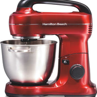 Hamilton Beach - 7 Speed 4 QT Metalic Red Stand Mixer - 63395