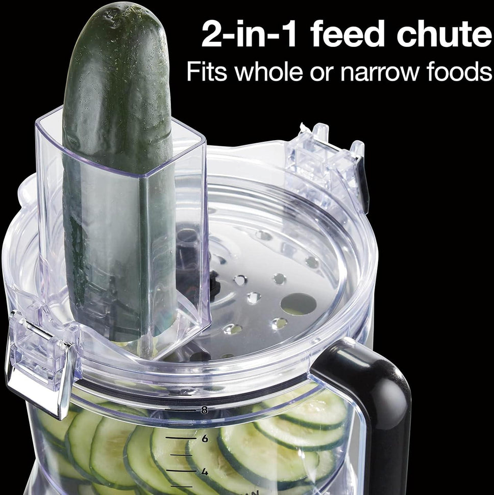 Hamilton Beach - 9 Cup Silver Quick Clean™ Food Processor - 70810