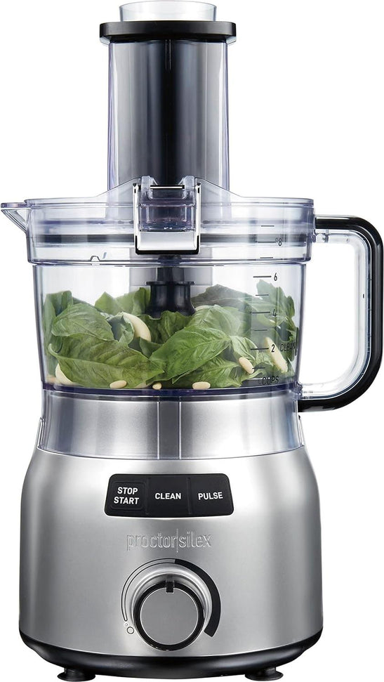 Hamilton Beach - 9 Cup Silver Quick Clean™ Food Processor - 70810