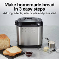 Hamilton Beach - Artisan Dough & Bread Maker Silver - 29985F