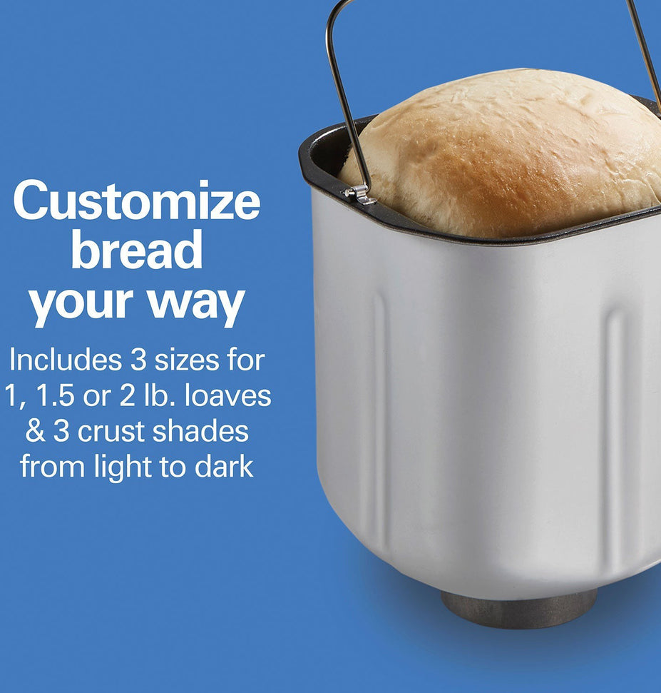 Hamilton Beach - Artisan Dough & Bread Maker Silver - 29985F