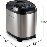 Hamilton Beach - Artisan Dough & Bread Maker Silver - 29985F