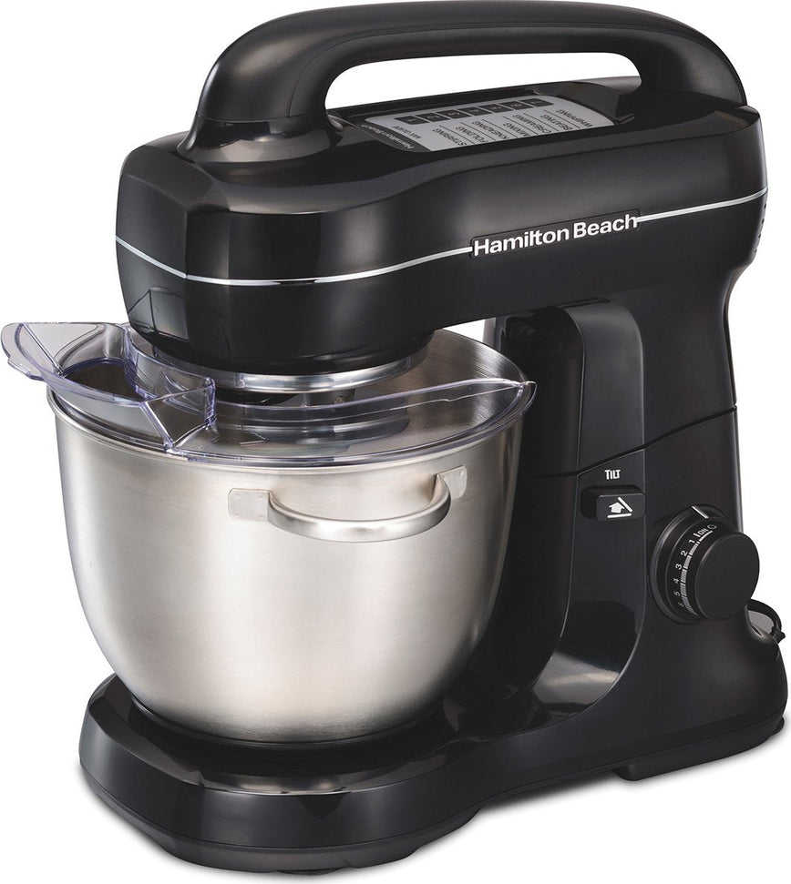 Hamilton Beach - Black 4 QT 7 Speed Stand Mixer - 63391