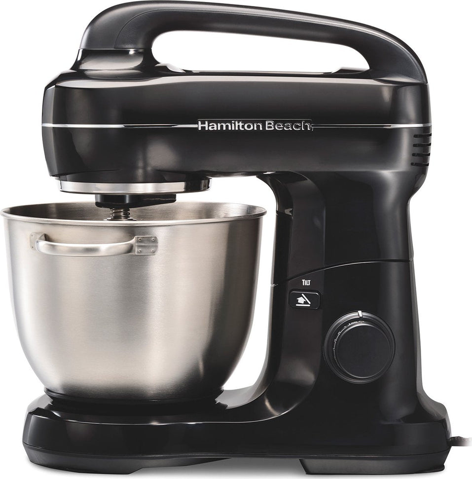 Hamilton Beach - Black 4 QT 7 Speed Stand Mixer - 63391