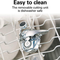 Hamilton Beach - 10.24" Black Classic Chrome Heavyweight Can Opener - 76380N