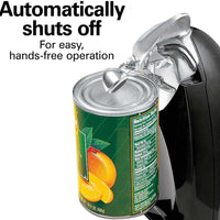 Hamilton Beach - 10.24" Black Classic Chrome Heavyweight Can Opener - 76380N
