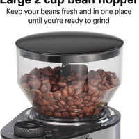 Hamilton Beach - Burr Coffee Grinder with 18 Grind Settings - 80385