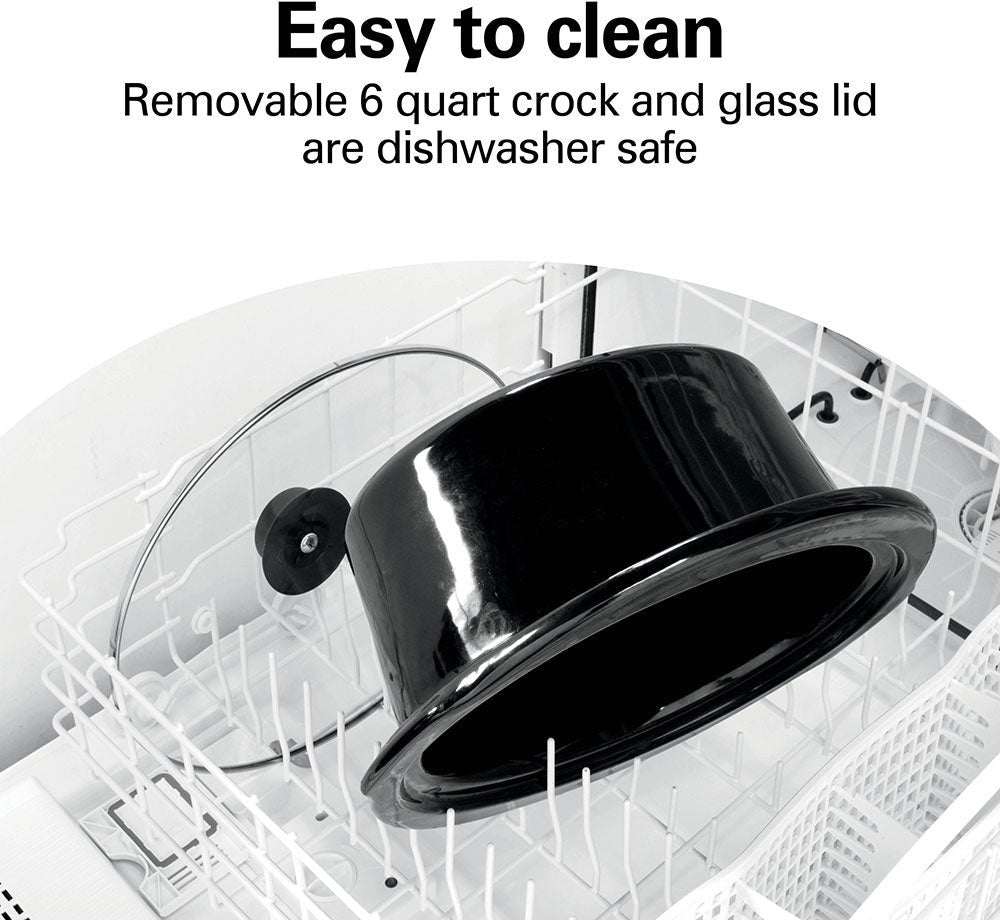 Hamilton Beach - Defrost & Go Programmable Slow Cooker - 33962