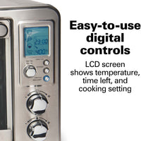 Hamilton Beach - Digital & Convection Toaster Oven with Rotisserie - 31190C