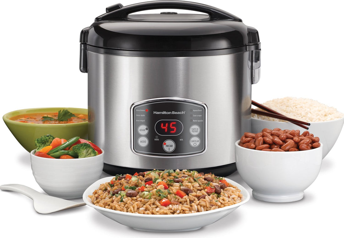 Hamilton Beach - Digital Simplicity Rice Cooker & Steamer - 37541C