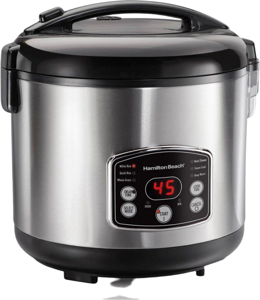 Hamilton Beach - Digital Simplicity Rice Cooker & Steamer - 37541C