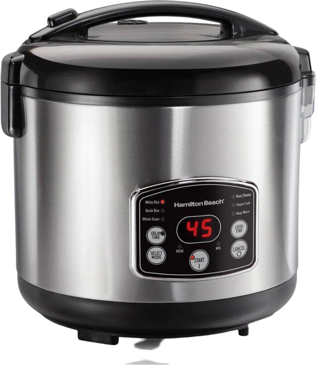 Hamilton Beach - Digital Simplicity Rice Cooker & Steamer - 37541C