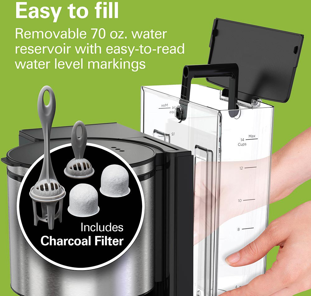 Hamilton Beach - Easy Measure 14 Cup Coffee Maker - 46220