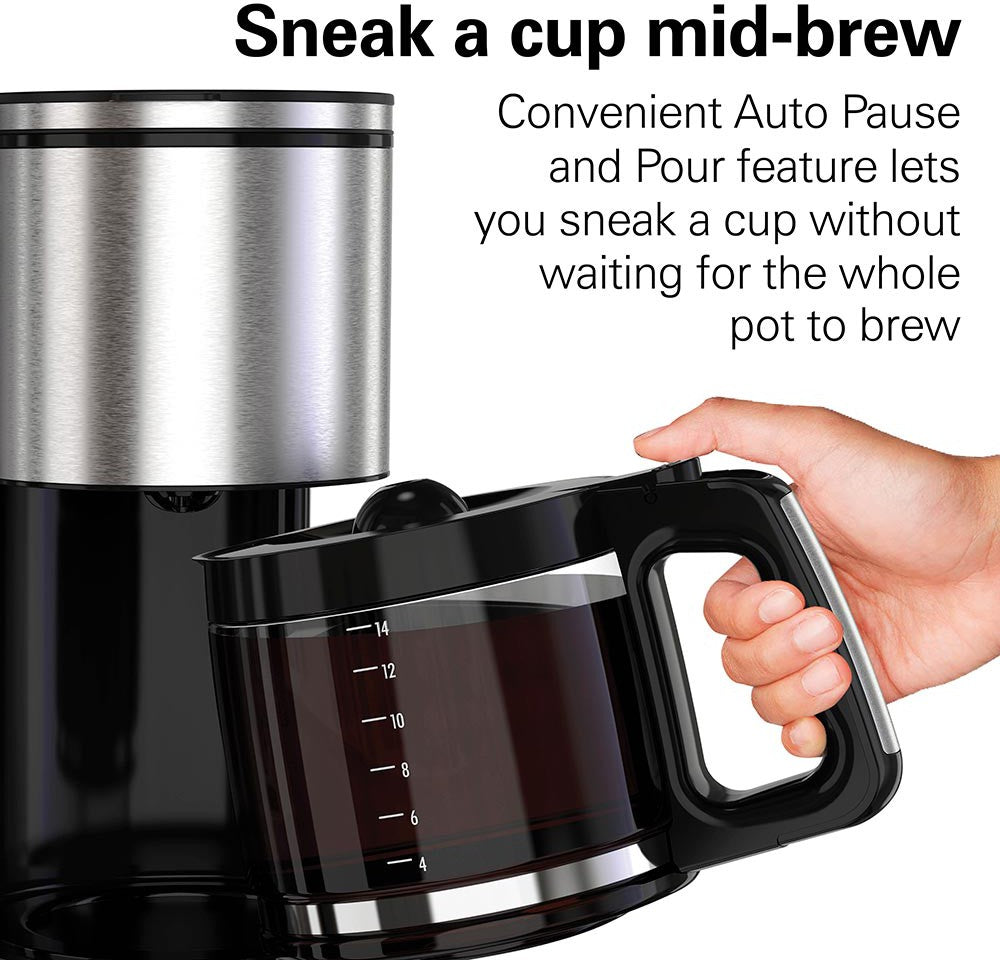 Hamilton Beach - Easy Measure 14 Cup Coffee Maker - 46220