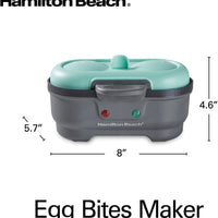 Hamilton Beach - Egg Bites Maker 2 Egg Capacity Teal - 25506