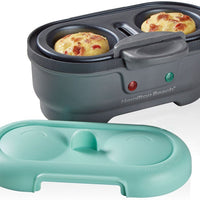 Hamilton Beach - Egg Bites Maker 2 Egg Capacity Teal - 25506