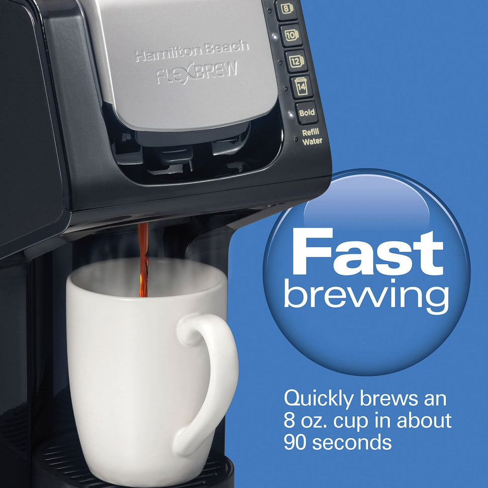 Hamilton Beach - FlexBrew Single Serve Coffee Maker with Removable Reservoir - 49901G