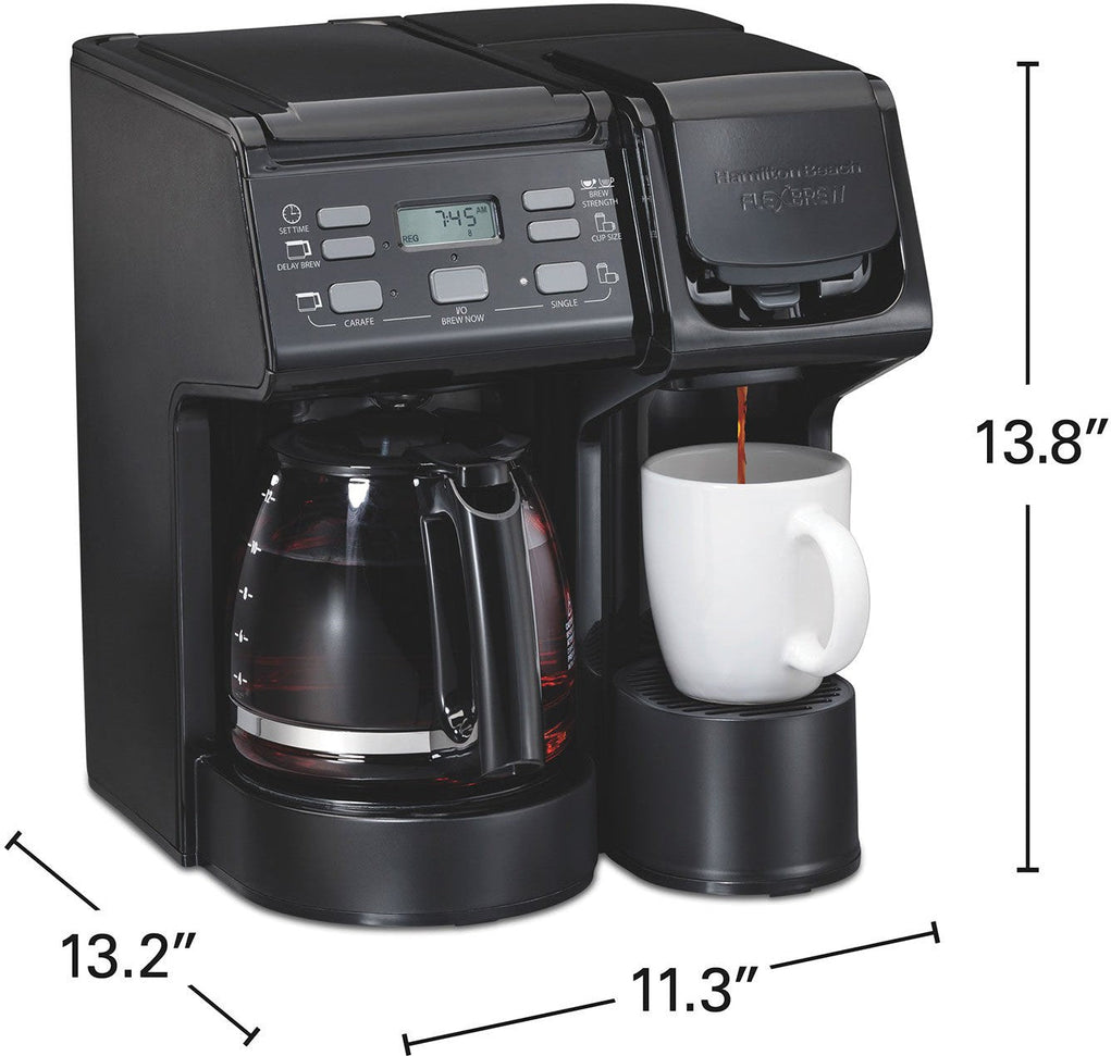 Hamilton Beach - FlexBrew Trio Coffee Maker with 40 Oz Reservoir - 49904C