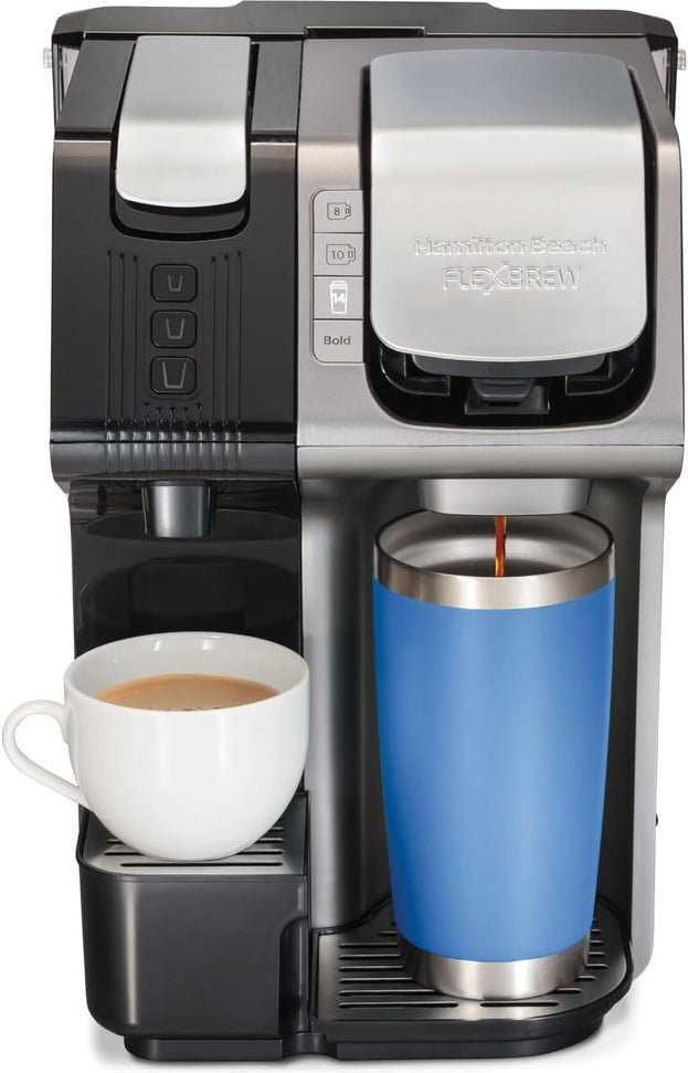 Hamilton Beach - FlexBrew® Universal Black Trio 2-Way Coffee Maker - 49930