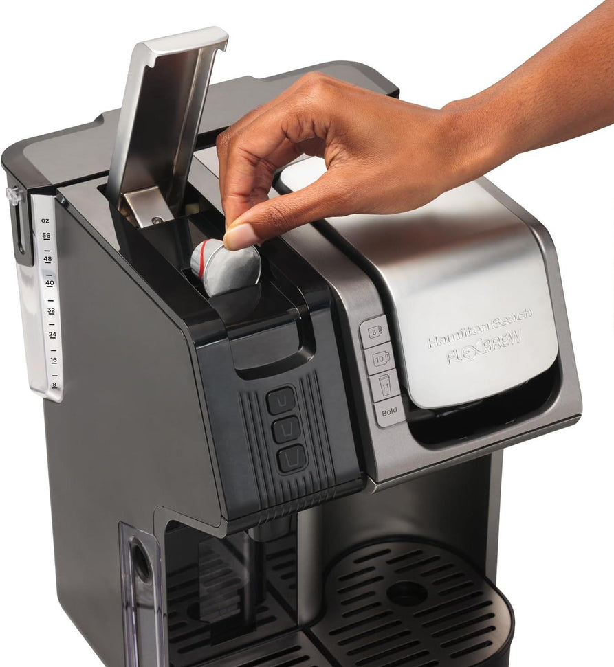 Hamilton Beach - FlexBrew® Universal Black Trio 2-Way Coffee Maker - 49930