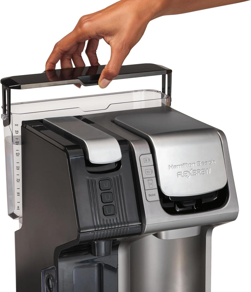 Hamilton Beach - FlexBrew® Universal Black Trio 2-Way Coffee Maker - 49930