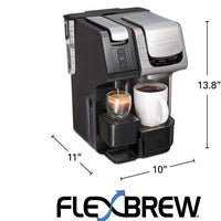Hamilton Beach - FlexBrew® Universal Black Trio 2-Way Coffee Maker - 49930