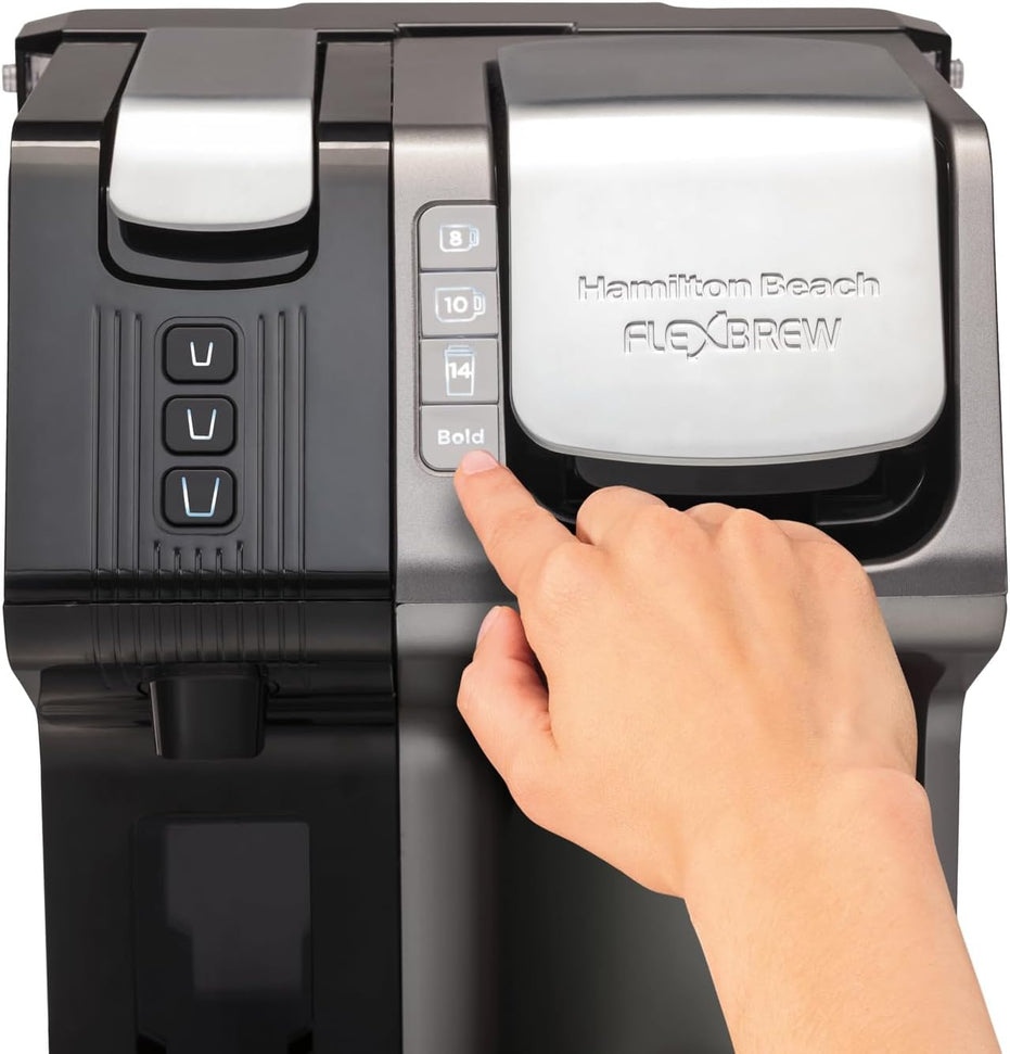 Hamilton Beach - FlexBrew® Universal Black Trio 2-Way Coffee Maker - 49930