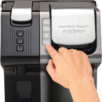 Hamilton Beach - FlexBrew® Universal Black Trio 2-Way Coffee Maker - 49930