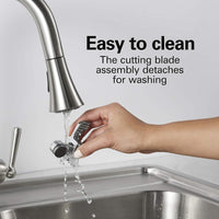 Hamilton Beach - FlexCut™ 2-in-1 Black Electric Automatic Can Opener - 76611F