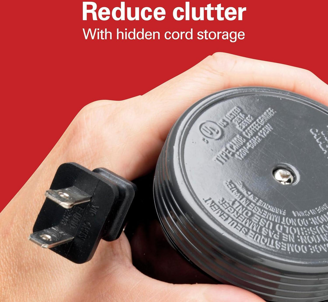 Hamilton Beach - Fresh Grind™ Black Coffee Grinder - 80335RV