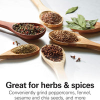 Hamilton Beach - Fresh Grind™ Black Coffee Grinder - 80335RV