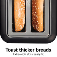 Hamilton Beach - Gourmet 2 Slice Toaster with Sure-Toast Technology - 22996G
