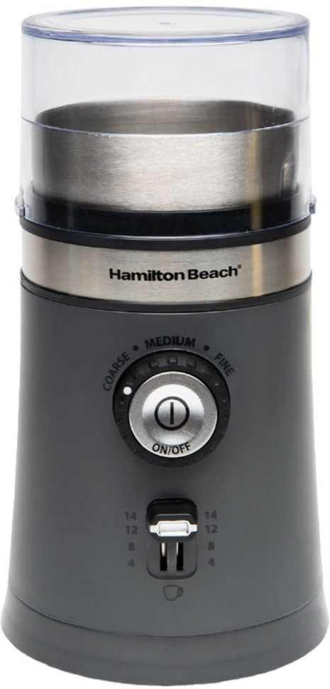 Hamilton Beach - Gray Custom Grind Coffee Grinder - 80396RC