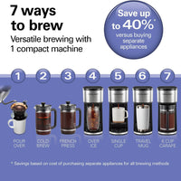 Hamilton Beach - Home Barista 7-in-1 Coffee Maker - 46251