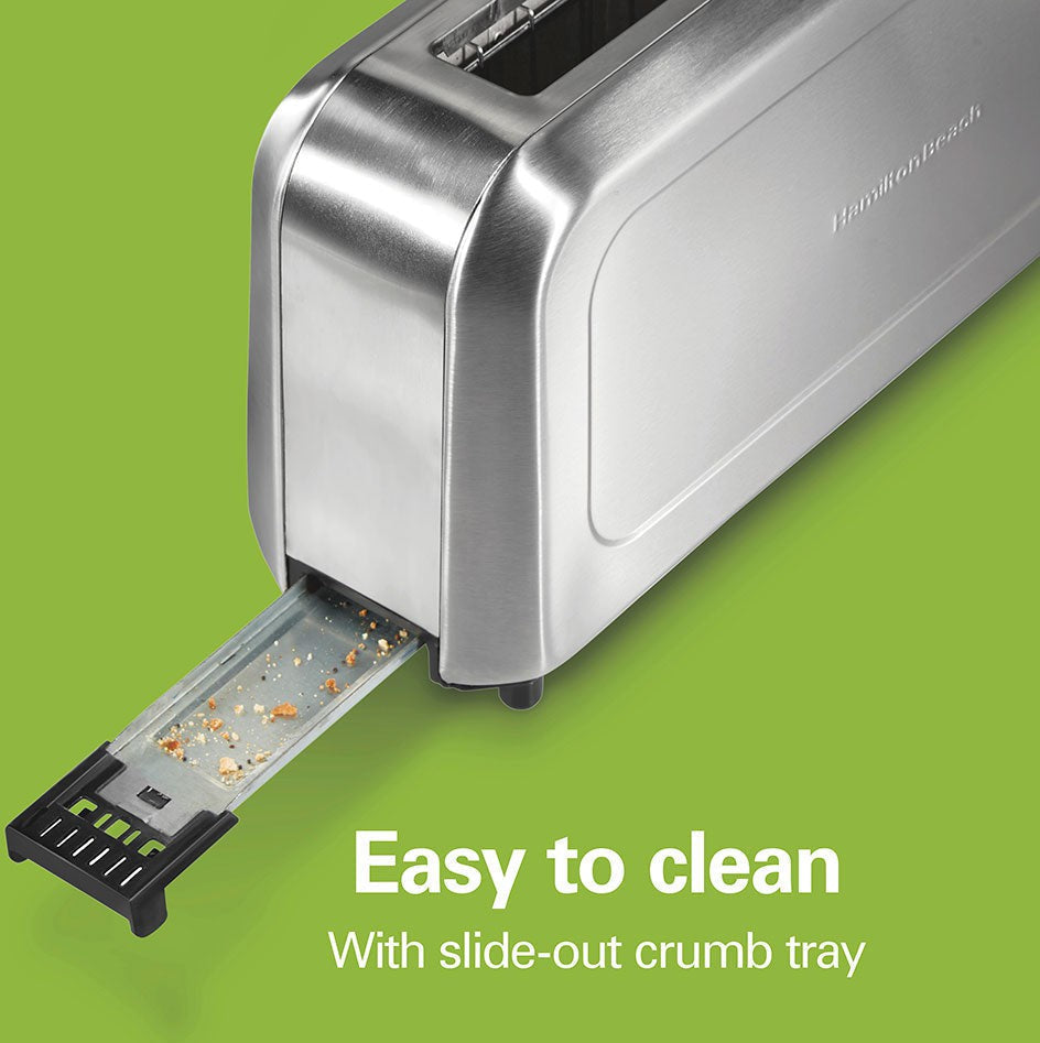 Hamilton Beach - Long Slot Toaster with 2 Slice Capacity - 22999