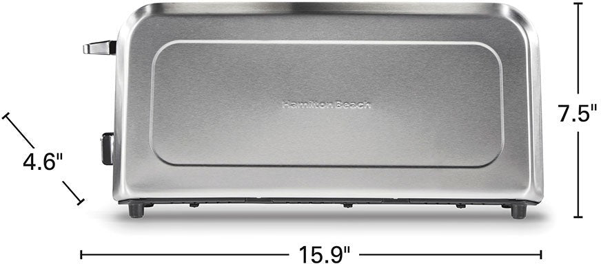 Hamilton Beach - Long Slot Toaster with 2 Slice Capacity - 22999