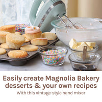 Hamilton Beach - Magnolia Bakery 5 Speed Hand Mixer Magnolia Green - 62601