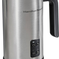 Hamilton Beach - Milk Frother and Warmer Stainless Steel - 43565C
