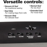 Hamilton Beach - NutriFresh™ Grey Vacuum Sealer - 78214