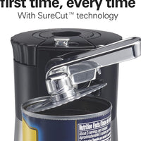 Hamilton Beach - OpenStation™ Silver Electric Automatic Can Opener with Tools - 76382
